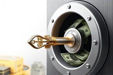 Unlocking favorable loan terms with a financial key.