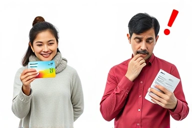 Happy transit use vs. financial worry due to arrears.