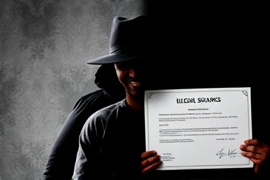 Contrast between illegal loan sharks and registered financial advisors.