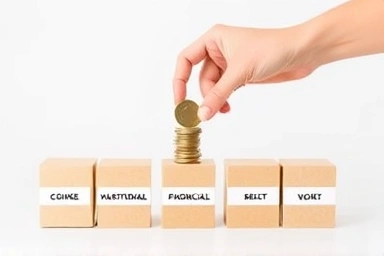 Diversification strategy, placing funds into separate secure boxes