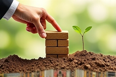 Hand building investment foundation with strategic principles