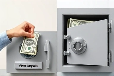 Smart financial planning with partial fixed deposit withdrawal.