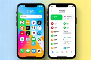 Comparison of two unlisted stock trading app interfaces.