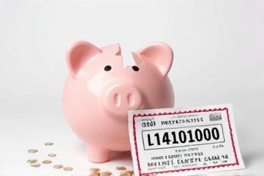 Lost lottery win, financial penalty, real estate loss