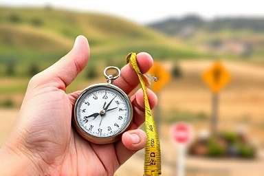 Measuring land boundaries and resolving property disputes