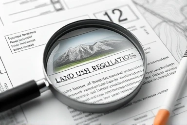 Land use regulations for mountainous areas analysis