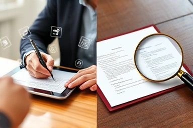 Digital vs. paper real estate contracts: efficiency and benefits.