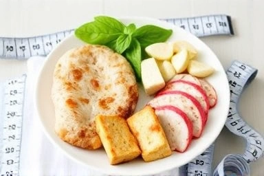 Healthy meal with lean protein sources for balanced nutrition.