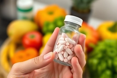 Choosing between diet pills and natural healthy food