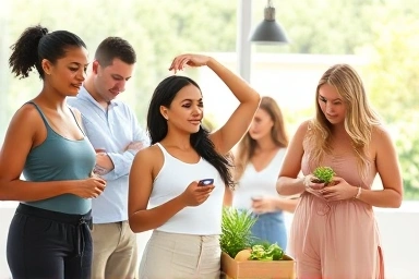 Personalized diet and healthy lifestyle choices for well-being.