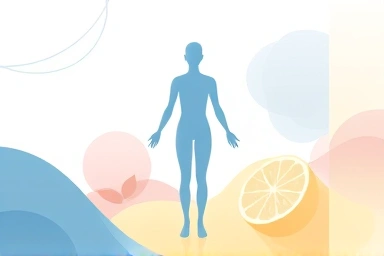 Symbolic representation of individual body types and metabolic balance.