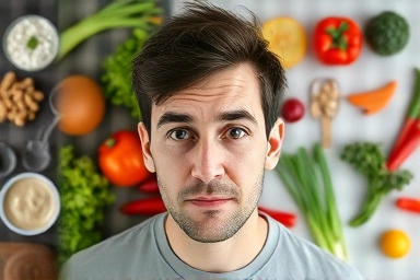 Low-carb high-fat diet side effects and balanced nutrition solution.
