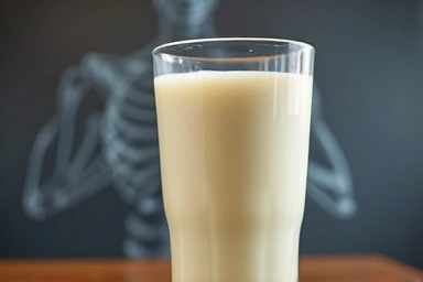 Milk, protein, calcium, bone health, muscle strength, nutrition