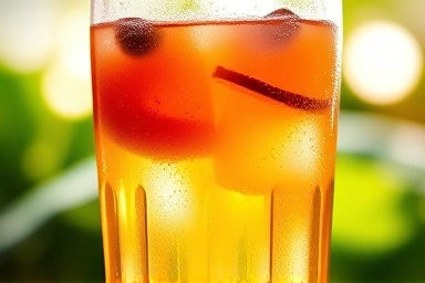 Refreshing protein water symbolizing health and hydration.