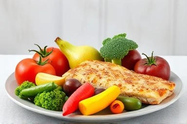 Balanced nutrition and mindful eating for overcoming emotional hunger.