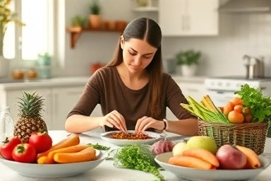 Organized meal planning for healthy weight loss