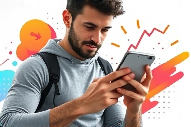 User logging workout on a motivating app interface