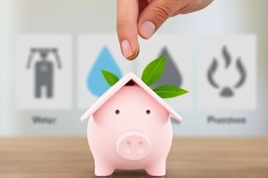 Saving money on utility bills through environmental action.