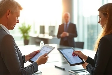 Efficient expense management in a modern office.