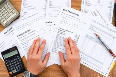 Tax preparation, receipts, medical expenses, insurance, organization