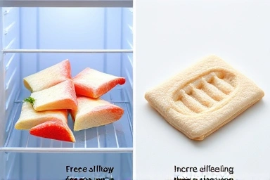 Correct vs. incorrect frozen food thawing results