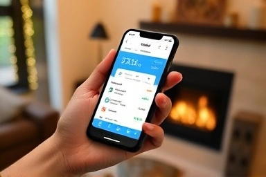 Smartphone app for managing gas bills and self-meter reading