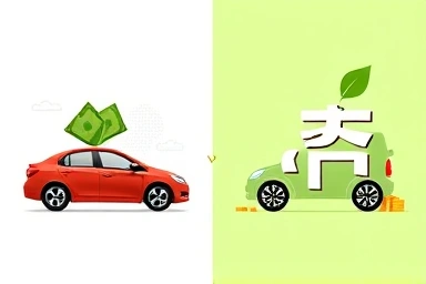 Comparison of car expenses: standard vs. light car savings
