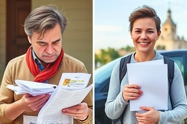 Confusing insurance vs. clear policy for stress-free rental car travel.