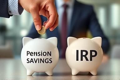 Pension savings, IRP, tax benefits, financial planning, investment