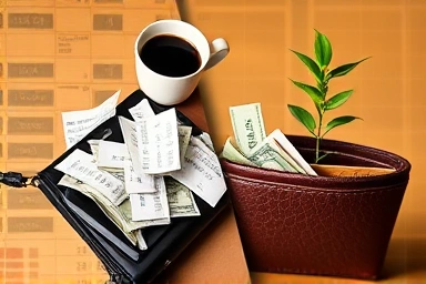 Smart spending habits and financial growth.