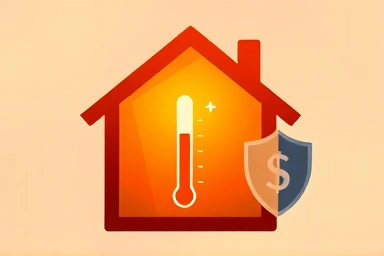 House with balanced temperature, savings, and freeze protection.