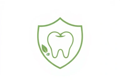 Protective shield, natural elements, baby tooth, safety, care.