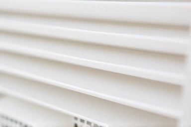 Close-up of a pristine HEPA filter for air purification.