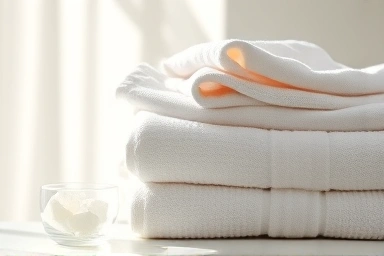 Soft laundry and natural citric acid for safe fabric care.