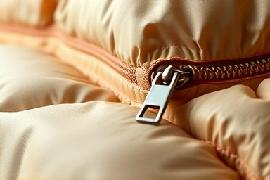 Durable duvet compression bag material texture