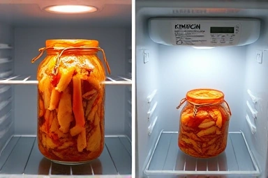 Kimchi freshness comparison: specialized vs. standard refrigerator