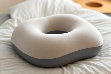Ergonomic cervical pillow design for neck support
