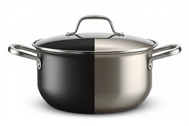 Cast iron flavor vs stainless steel convenience, balanced cookware
