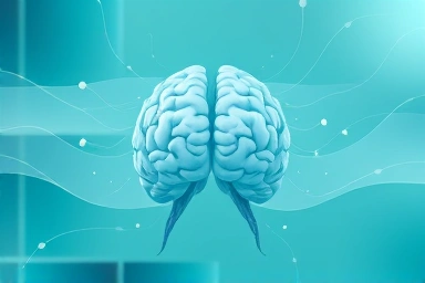 Abstract brain calming, soothing colors, natural herbal elements.