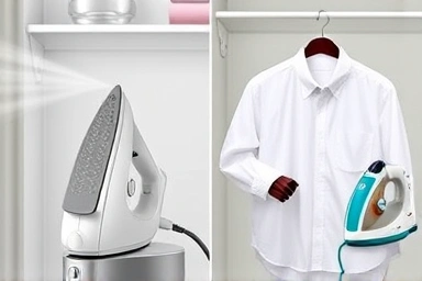 Steam iron vs traditional iron comparison for clothes
