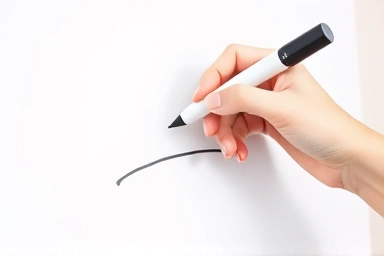 Clear writing on whiteboard with marker and eraser nearby.