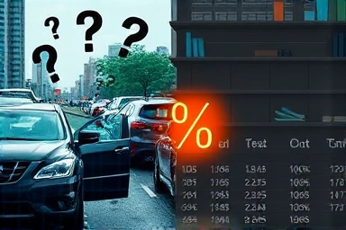 AI assessing car accident fault ratio for faster insurance claims.