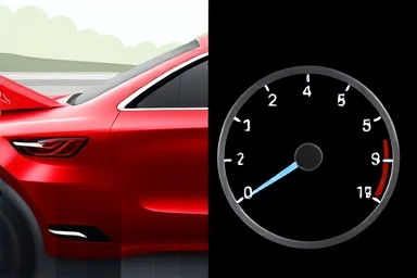 Aggressive vs. smooth acceleration impact on car fuel consumption.