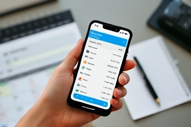 Smartphone app for smart car maintenance booking and record keeping.