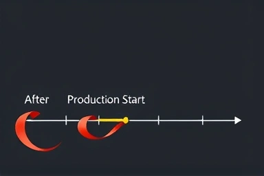 Car production timeline, option flexibility, delivery delay risk