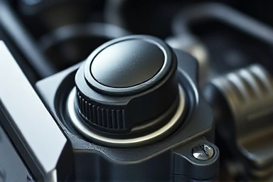 Clean car throttle body, engine mechanics detail