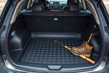 Protective trunk liner for outdoor gear and car protection.