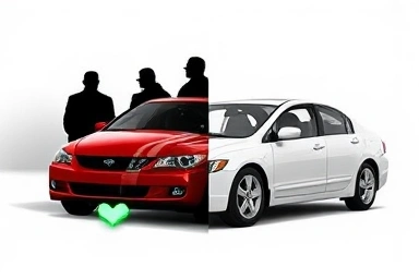 Deceptive vs. transparent used car pricing comparison.