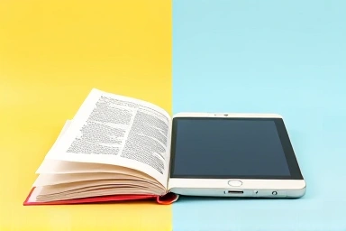 Balance between paper and digital textbooks for effective learning.
