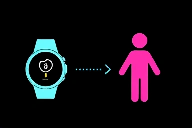 Symbolic image of finding a lost Galaxy Watch